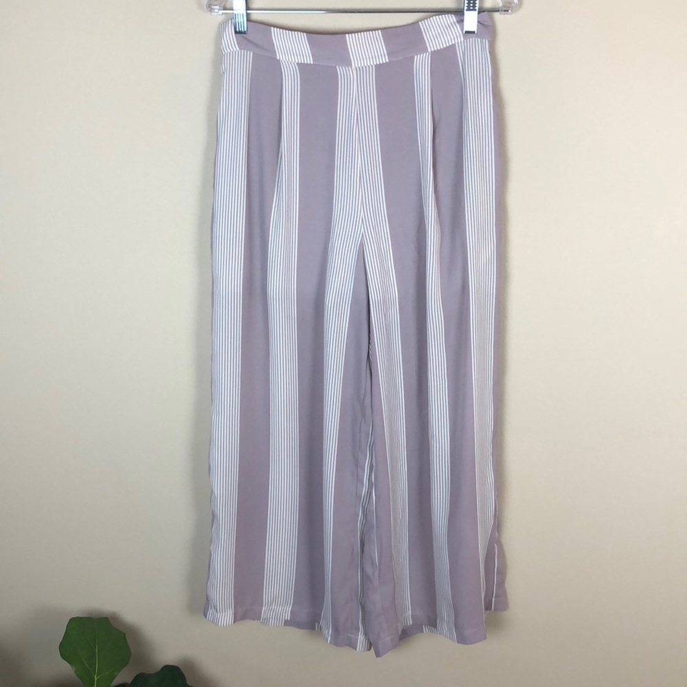 Leith Lilac High Waist Wide Leg Pant - Size M